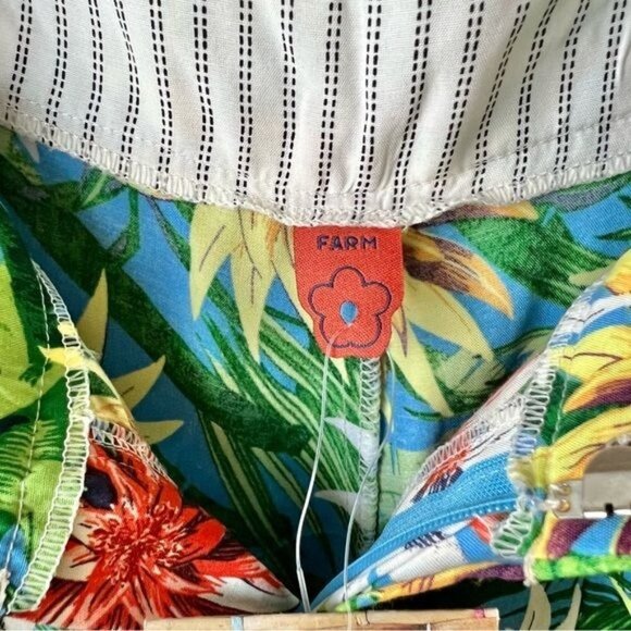 NWT Farm Rio Tropical Wide Leg Pants - Picture 5 of 8